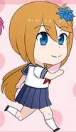 An illustration of Himari from the 5th Anniversary blog post.