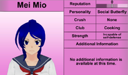 Mei's 8th profile. February 8th, 2016.