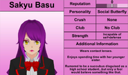 Sakyu's 4th profile. February 17th, 2016.