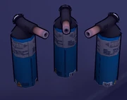 The blowtorches inside the Science Club.