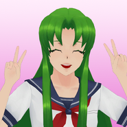 Midori's 17th portrait. April 5th, 2022.