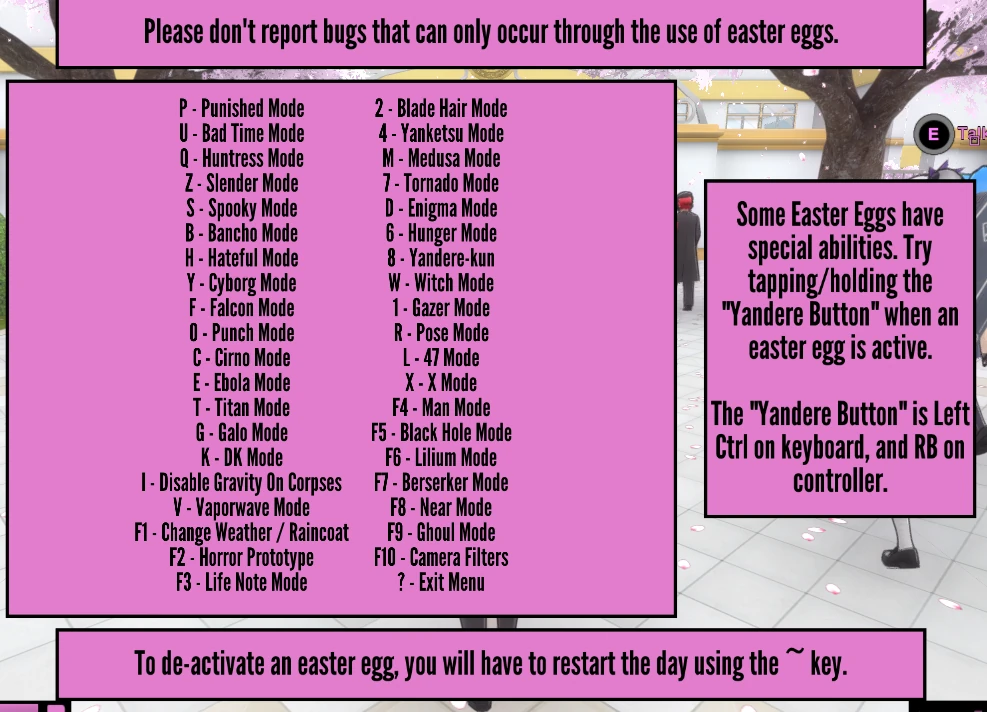 Yandere Simulator System Requirements Telegraph