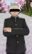 Yaku giving a suspicious look.