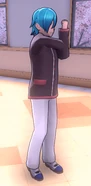 Sora doing raijo taiso.