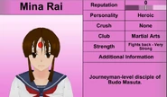 Mina Rai | Yandere Simulator Wiki | Fandom