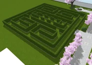 The hedge maze. December 18th, 2017.