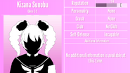 Kizana Sunobu Profile June 1st 2020