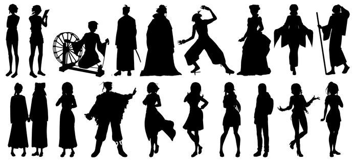 Silhouettes of the Aishi Bloodline (excluding ).