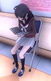 Eiko reading