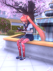 Osana reading book