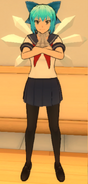 Another bug when the player takes off the gloves that Ayano is wearing. March 15th, 2016.