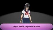 BloodyInsaneAyanoFingerPrints.jpg (148 KB) The protagonist's fingerprints on the murder weapon.