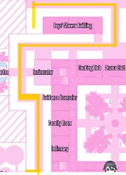 The route to Moeko's "Dangerous Hobby"