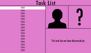 The task list with no tasks discovered.