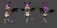 The model of the succubus in Halloween and DLC.