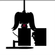 Silhouette Sprite art for Suicide.