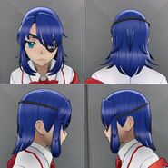 Aoi's new in-game hairstyle. March 30th, 2022.