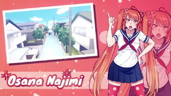 osana najimi (yandere simulator) drawn by nakasone_haiji