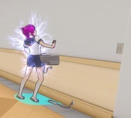 ShockingDeath1.jpg (46 KB) Kokona Haruka being electrocuted by a puddle of electrified water. May 17th, 2019.