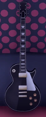 Miyuji's guitar.