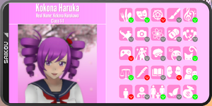 Kokona Haruka, Yandere Simulator Wiki