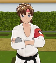 Sachihiko's reaction to a camera.