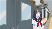 Closer shot of Ayano stalking