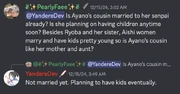 AyanosCousinPlanToGetMarried