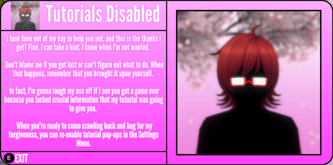 DisablingTutorial