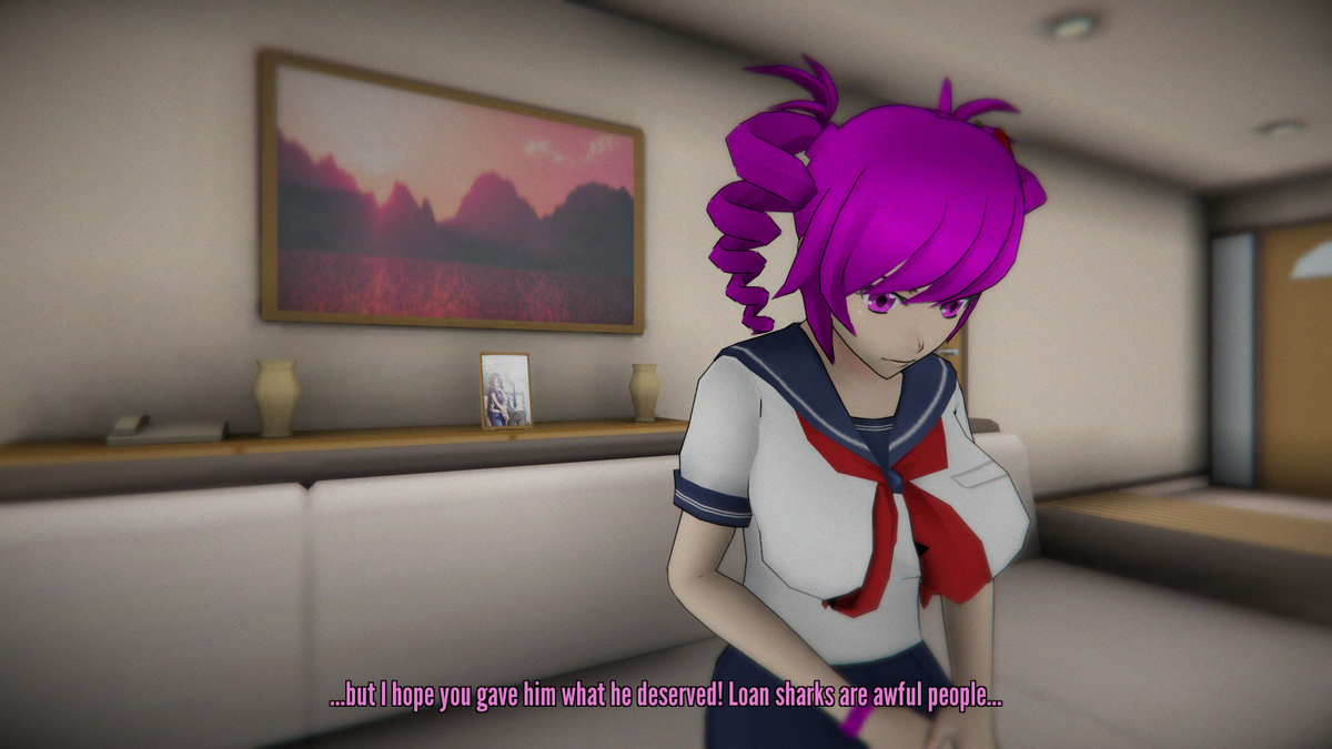 Monday) First rival- Osana, Yandere simulator