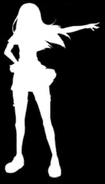 A silhouette of Megami from "Yandere Simulator: Past, Present, and Future"