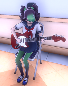 GitaYamahatoPracticingGuitar
