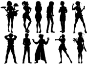 Club Leaders (Silhouettes)