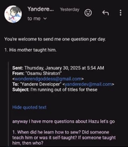 HazuKashibuchi-Trivia 2