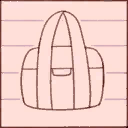 The previous icon for Inventory in 1980s Mode.