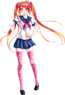 A full body illustration of Osana.