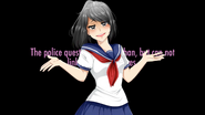 病嬌醬在影片"Fingerprints, Gloves, and Framing in Yandere Simulator"