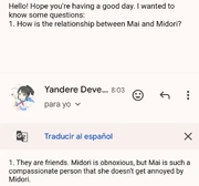 MaiAndMidoriFriendship