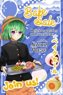 Kenko in a current promotional signage for the Cooking Club.