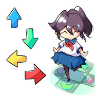 Ayano na conquista "Dance Machine Minigame"