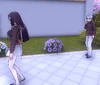 Bunzo admiring Komako from a distance.