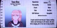 Yuna's 11th profile and 1st 1980s Mode Profile. October 10th, 2021.