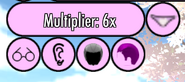 6x multiplier, all desired traits plus panty bonus.