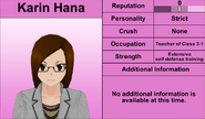 Karin Hana's 6th profile. April 4th, 2016.