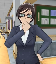 Kyoko's reaction to a camera.