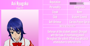 Aoi's 6th profile. May 19th, 2021.