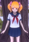 Rival-chan near a tree.png