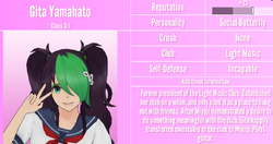 Gita Yamahato, Wikia Yandere Simulator