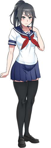 YANDERE SIMULATOR Osana Najimi (fixed some stuff) Yan-chan - Illustrations  ART street