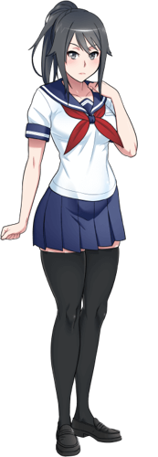 Ayano Aishi/Minh họa | Wikia Yandere Simulator | Fandom
